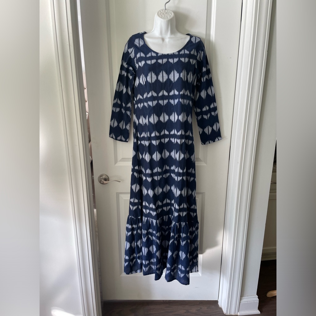 Pax Philomena Hand Woven Ikat Dress Size Small — image 2 of 8